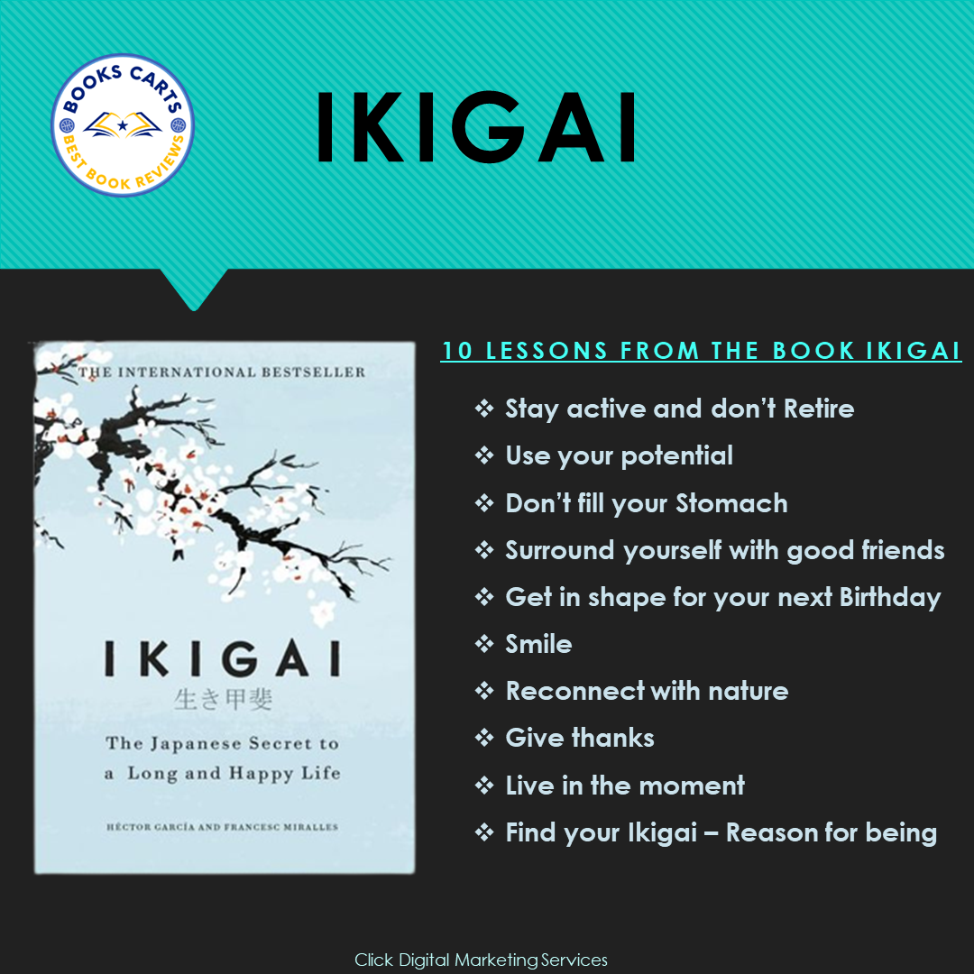 Ikigai Book - BooksCarts